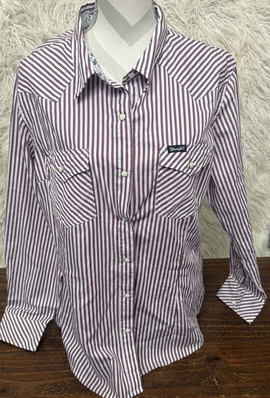 Wrangler Retro Striped Western Shirt XL